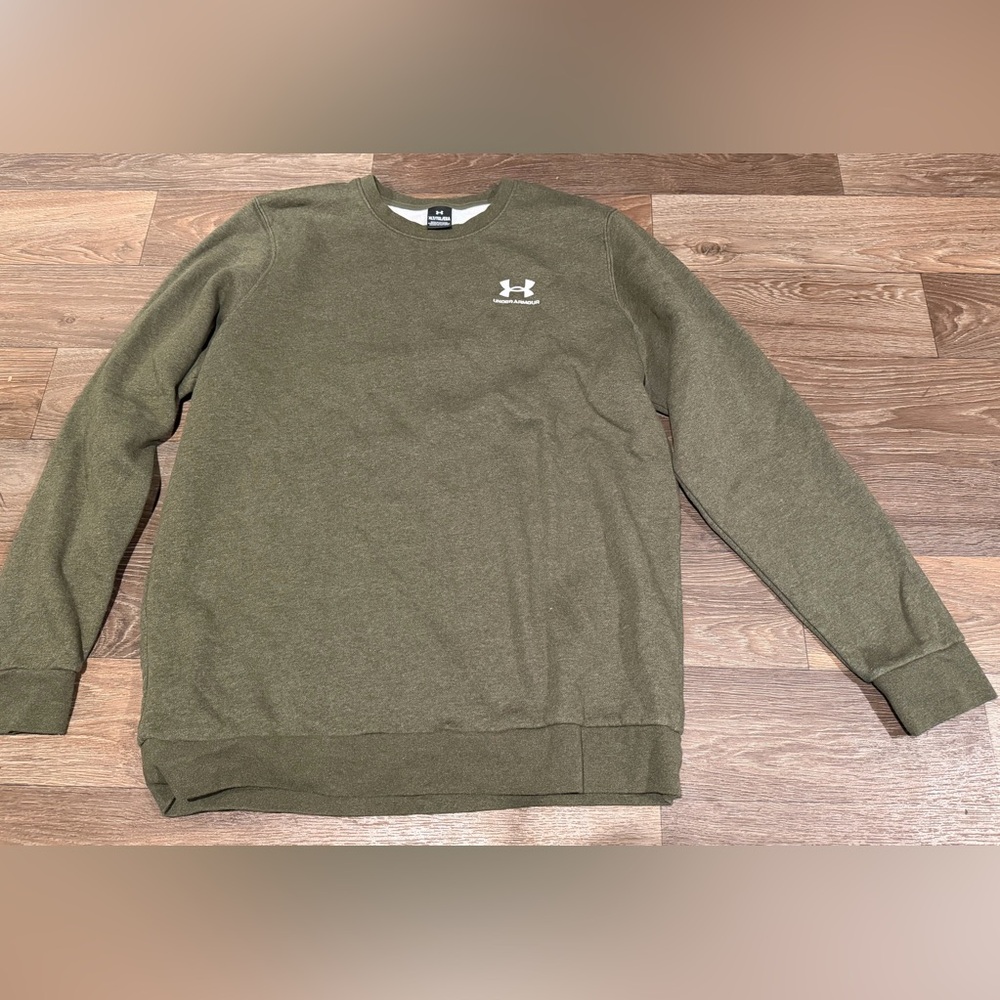 Under Armour Women’s Olive Green Crewneck Sweatshirt